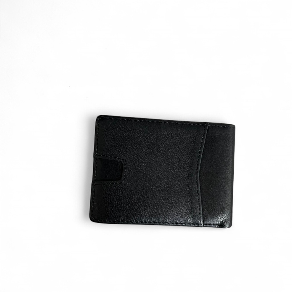 New With Tags Lorzor AirTag Holder Bifold Full Grain Leather RFID Block Wallet - Picture 11 of 11